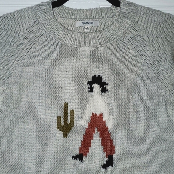 Madewell El Rancho Sweater Sweater Size Small - Picture 5 of 8